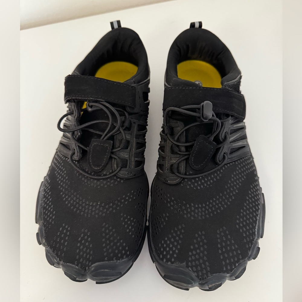 WHITIN MINIMALIST TRAIL RUNNER MEN'S 7 women’s 9 41 BLACK BAREFOOT INSPIRED